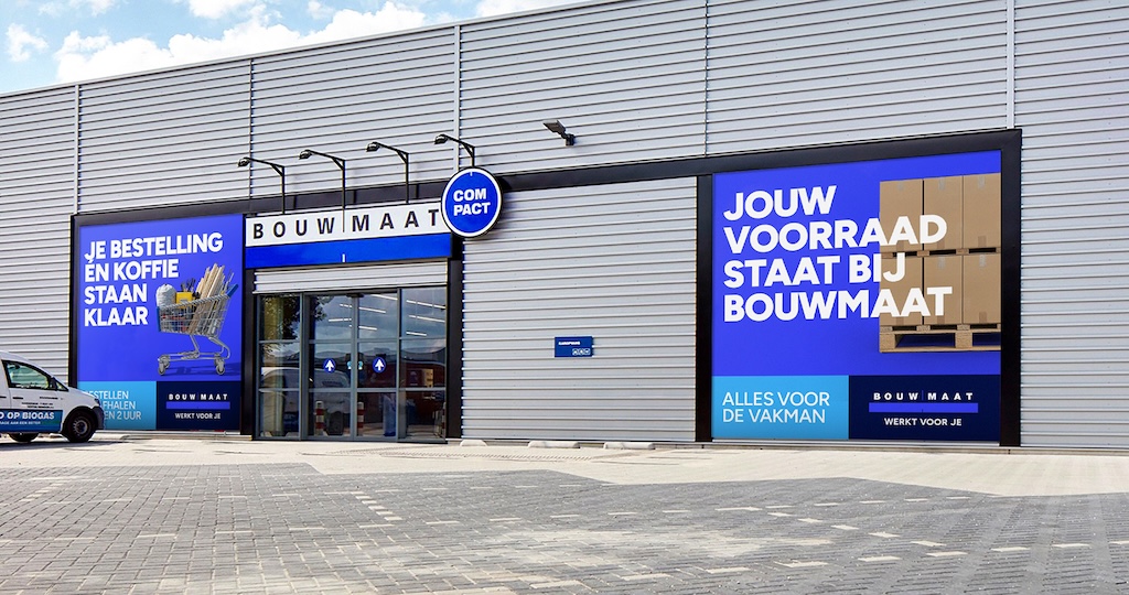Stortslurf bij Bouwmaat