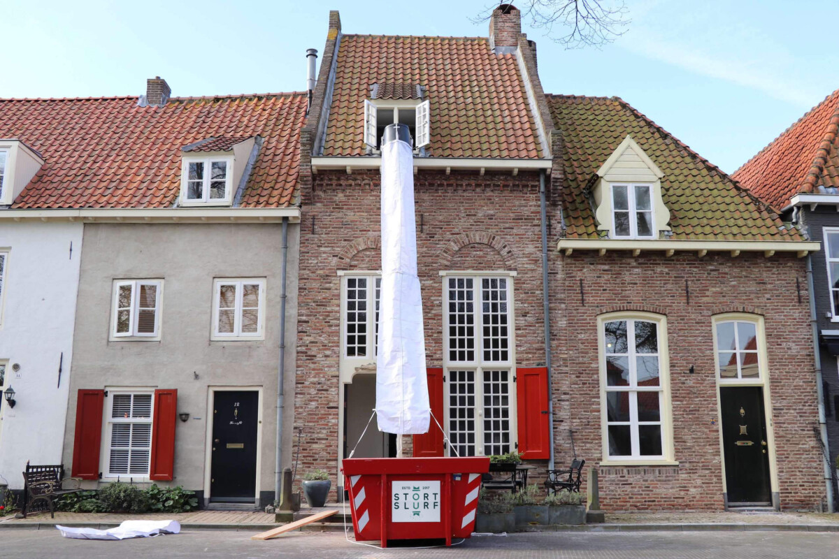 Stortslurf® in gebruik